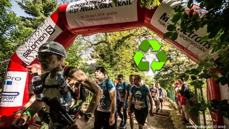 News - Na 42. Fruškogorskom maratonu prvi put recikliramo